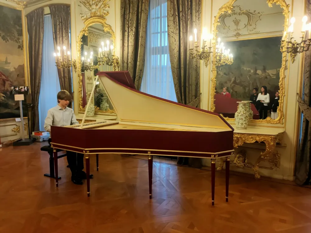 location de clavecin épinette virginal près de Charleroi