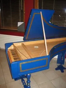 Un clavecin italien d’après un anonyme de 1585