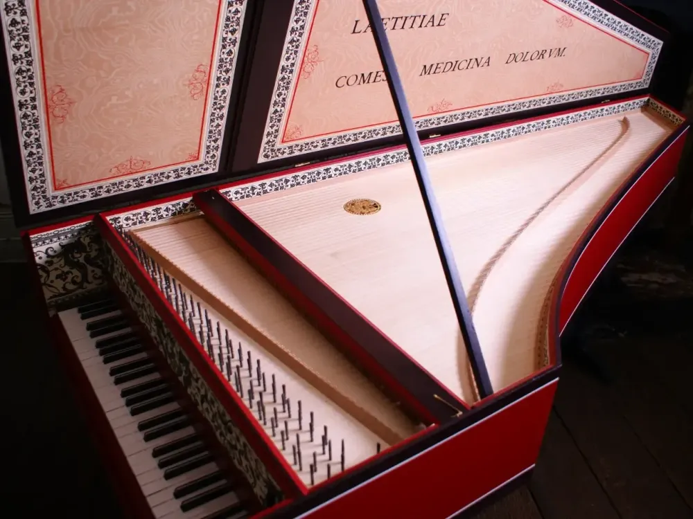 Un clavecin flamand d’après Ruckers à 1 clavier